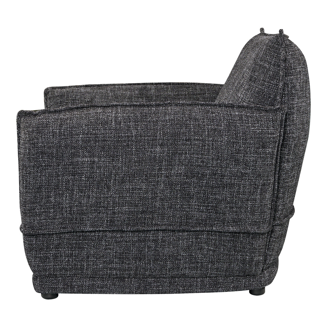 Lionnel Upholstered Armchair - Black