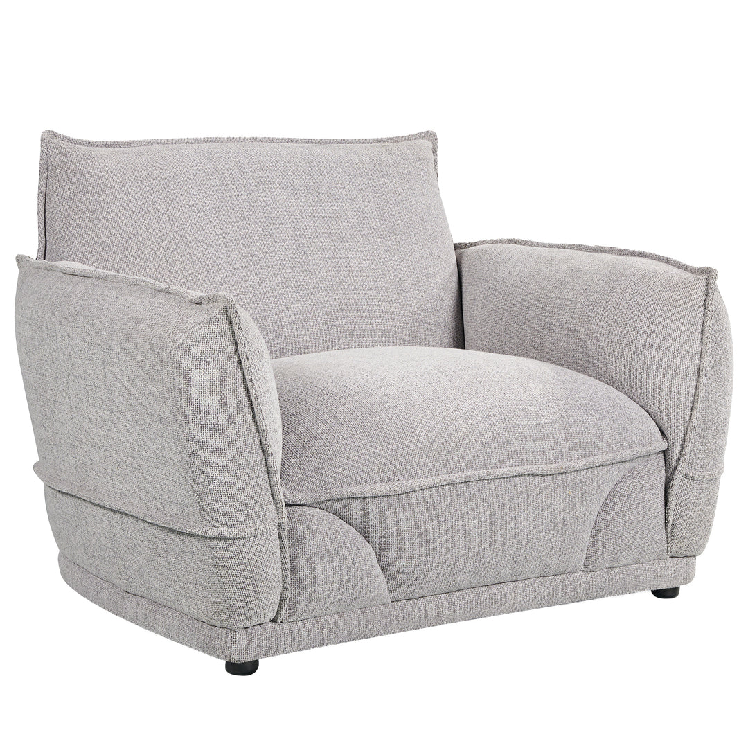 Lionnel Upholstered Armchair - Grey