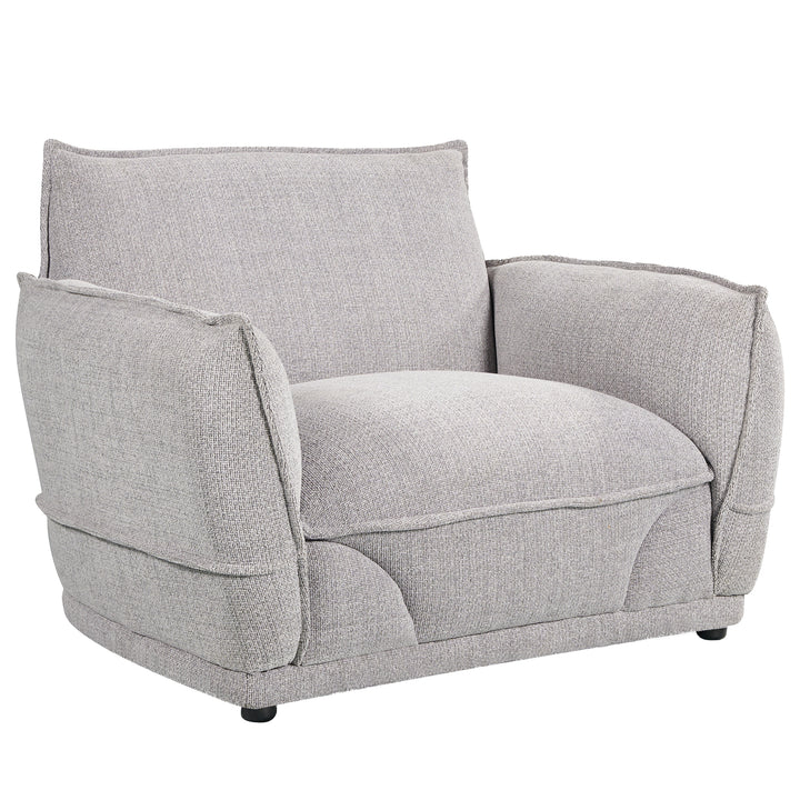 Lionnel Upholstered Armchair - Grey