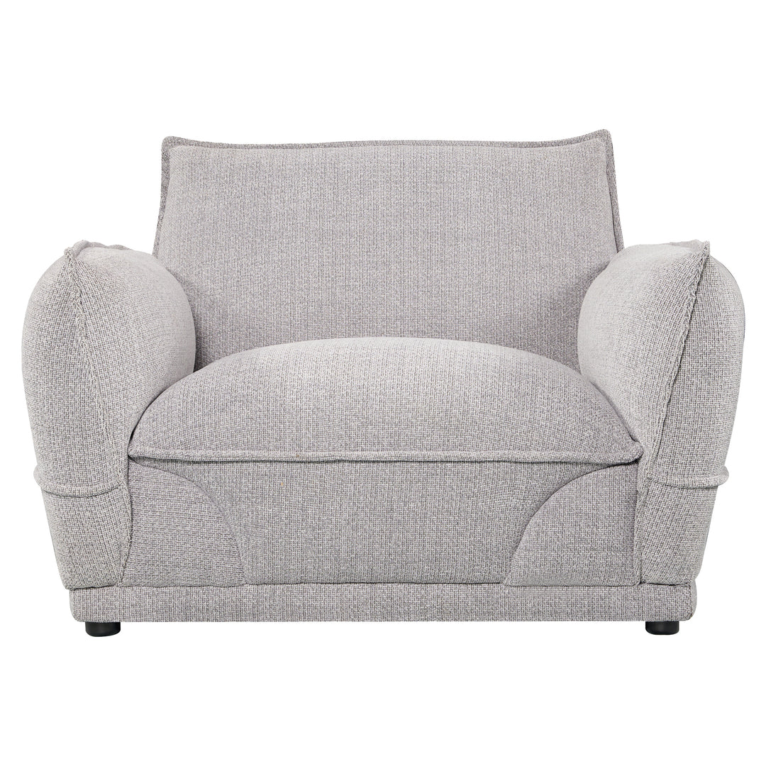 Lionnel Upholstered Armchair - Grey