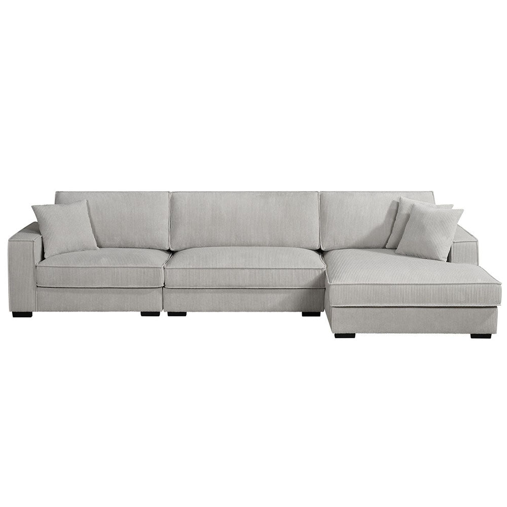 Liverpool Modular Fabric Chaise Sofa