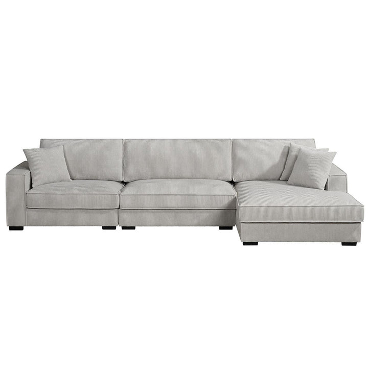 Liverpool Modular Fabric Chaise Sofa