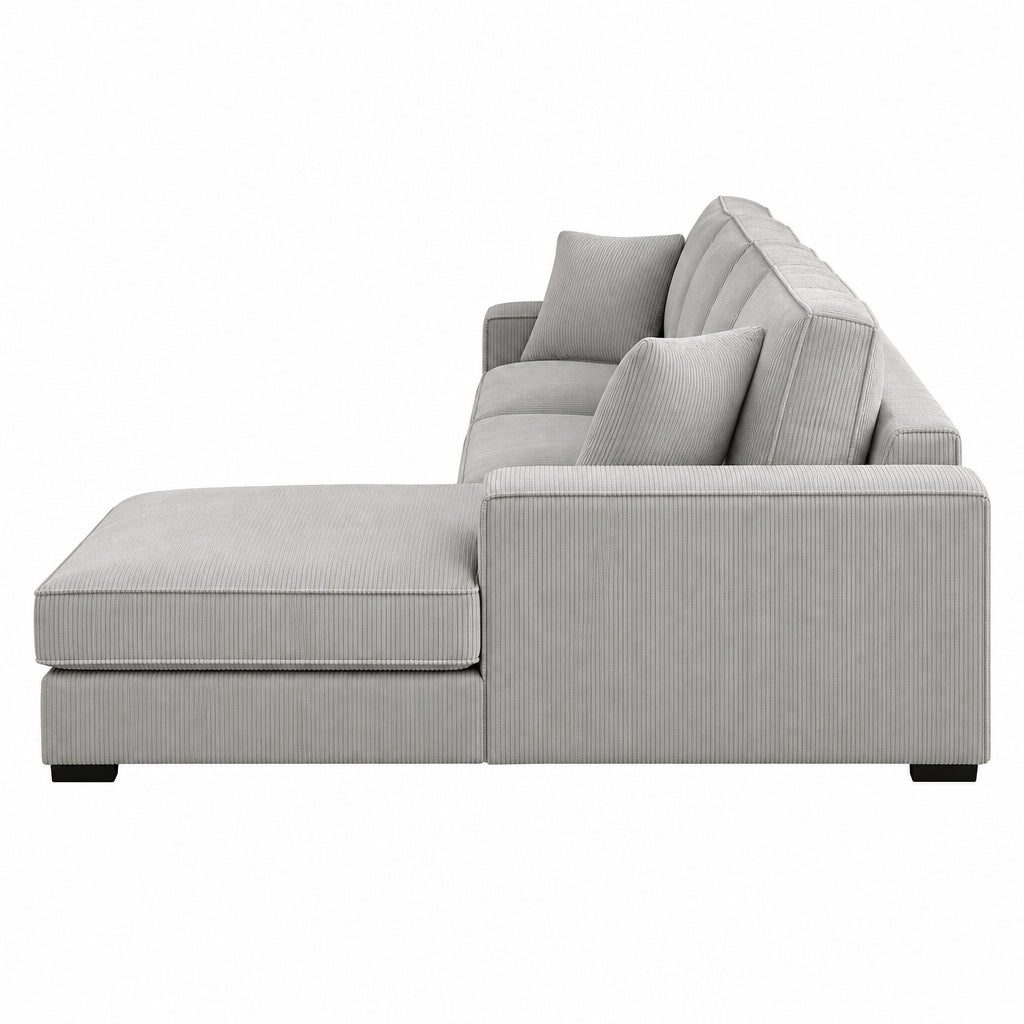 Liverpool Modular Fabric Chaise Sofa