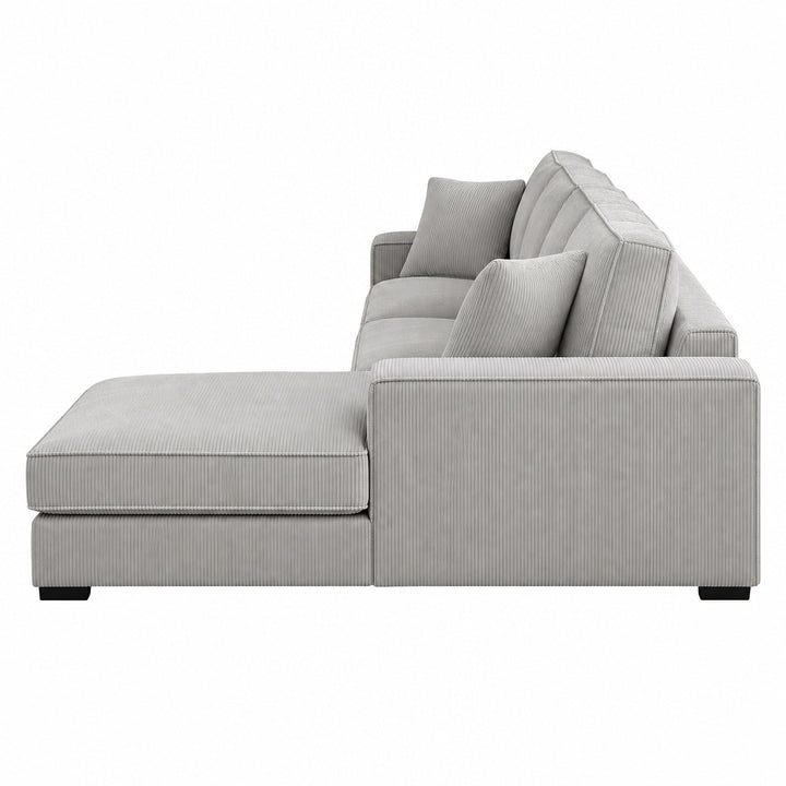 Liverpool Modular Fabric Chaise Sofa