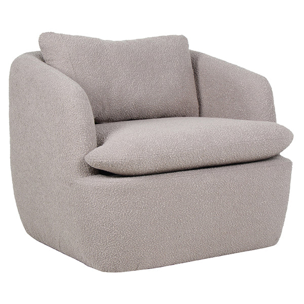 Lochan Swivel Accent Chair - Cappuccino