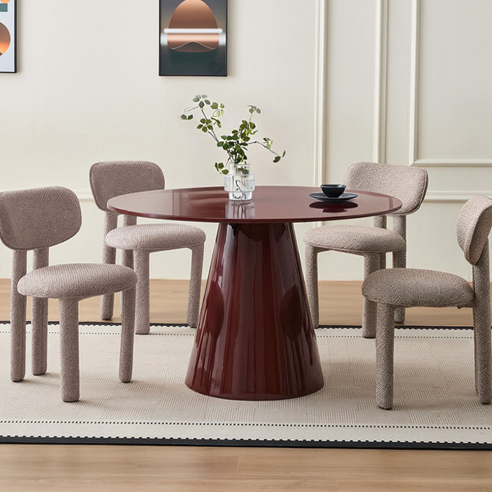 Lola High Gloss Round Dining Table