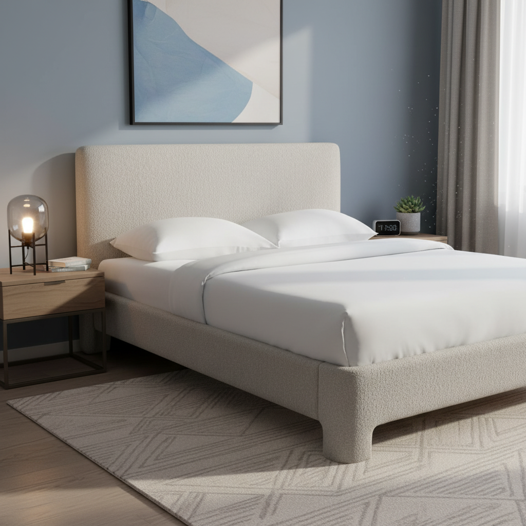 Lombardy Queen Fabric Bed