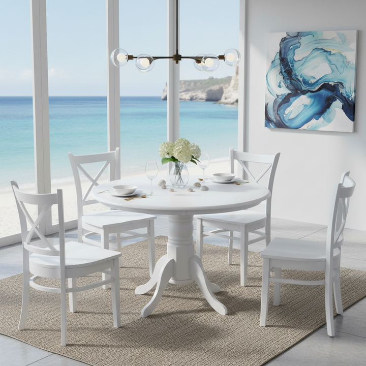 Long Island Timber 5 Piece Dining Package