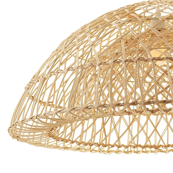 Longport Rattan Pendant - Dome