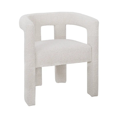 Glebe Armchair - Ivory Boucle