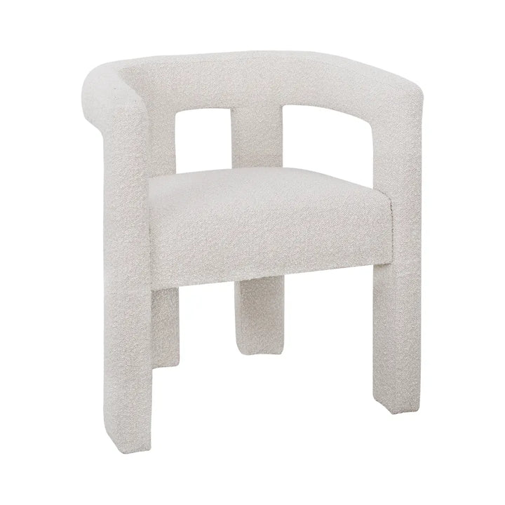 Glebe Armchair - Ivory Boucle