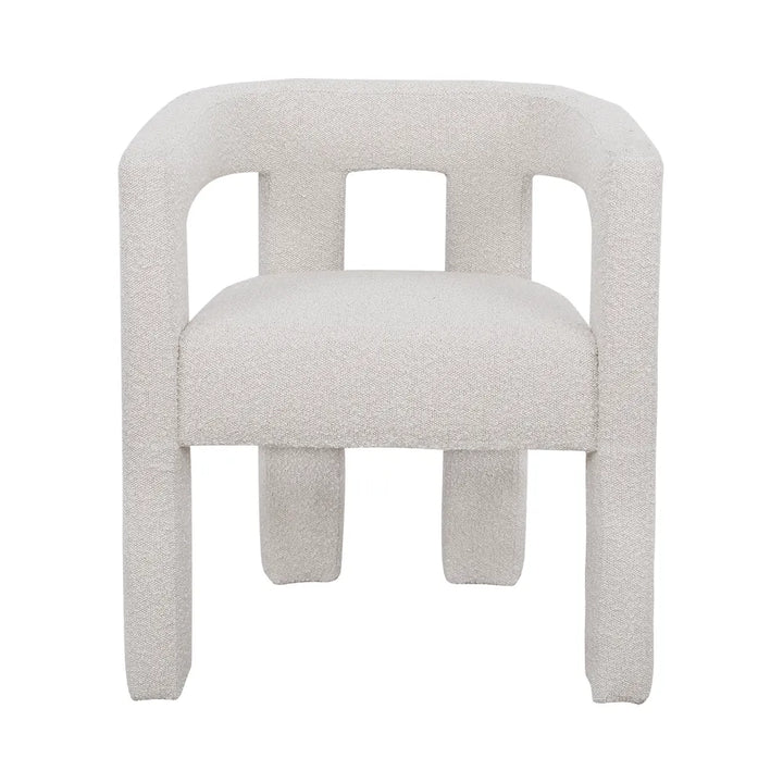 Glebe Armchair - Ivory Boucle