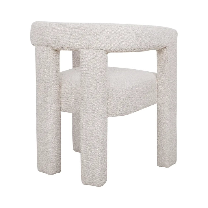 Glebe Armchair - Ivory Boucle