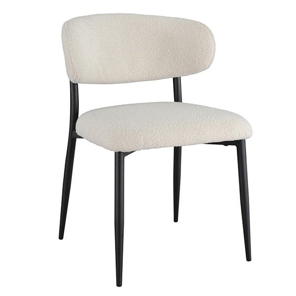 Lorwie Boucle Dining Chairs (Set of 2)