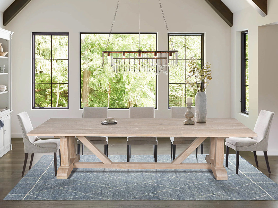 Los Lunas 280cm Solid Timber Dining Table