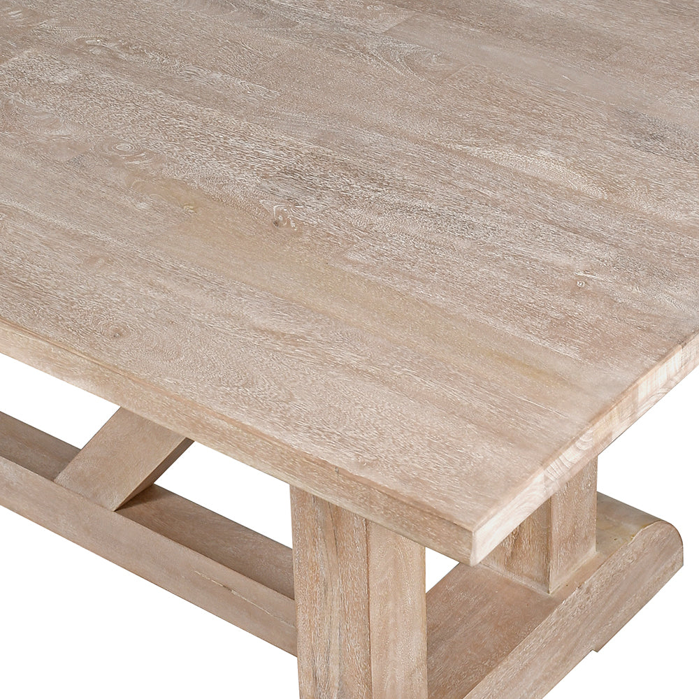 Los Lunas 280cm Solid Timber Dining Table