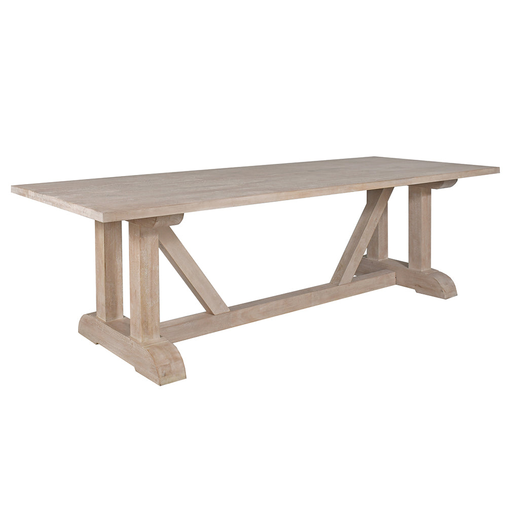 Los Lunas 280cm Solid Timber Dining Table