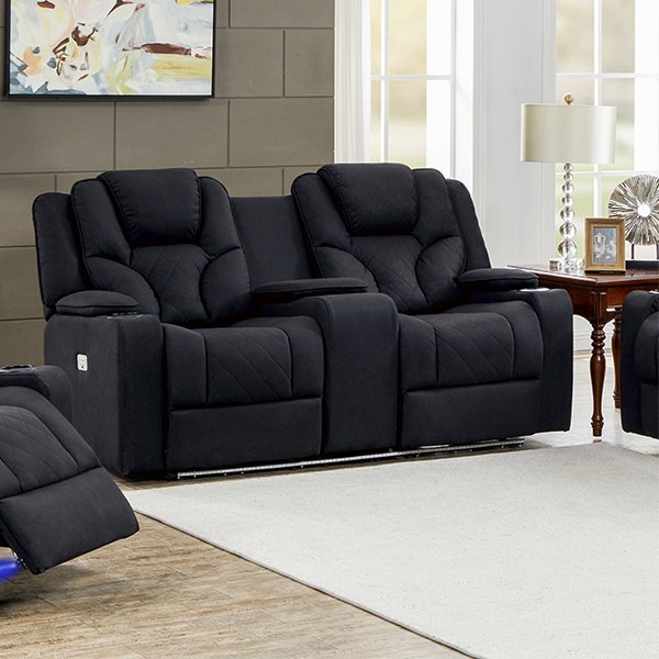 Luella 2 Seater Upholstered Recliner Armchair