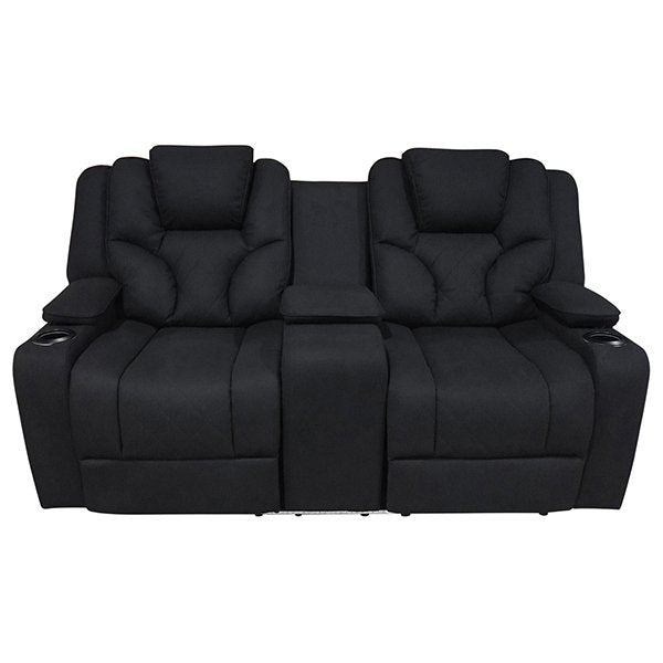 Luella 2 Seater Upholstered Recliner Armchair