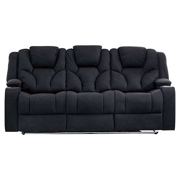 Luella 3 Seater Upholstered Reclining Sofa