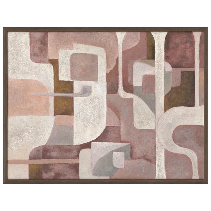Lush Labyrinth Canvas Painting