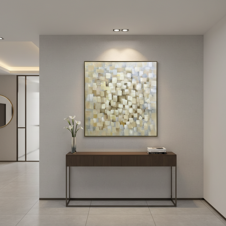 Lustre Oil On Canvas Painting