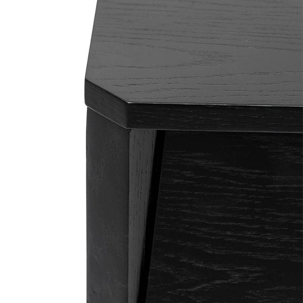 Macias Bedside Table - Black