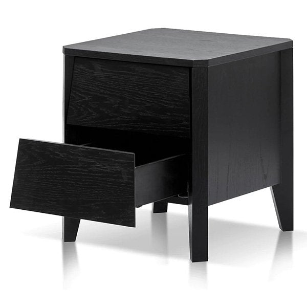 Macias Bedside Table - Black