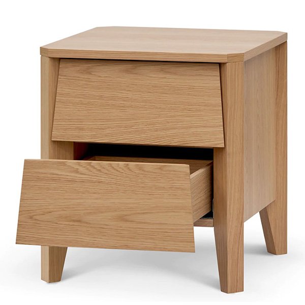 Macias Bedside Table - Natural