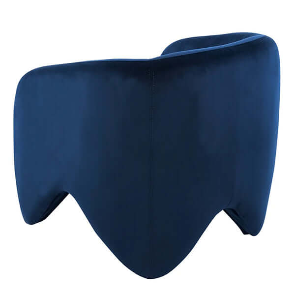 Maine Arm Chair - Indigo Velvet