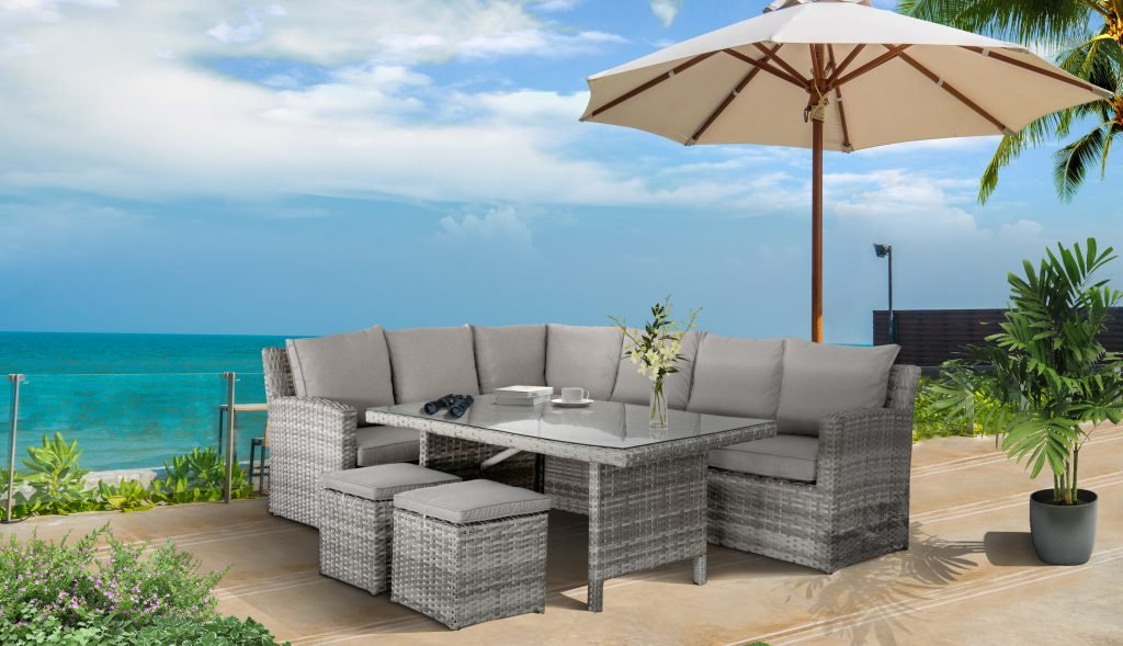 6 Seater Chios Outdoor Lounge Set