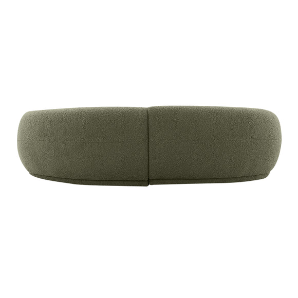 Malabar 4 Seater Sofa - Green Boucle