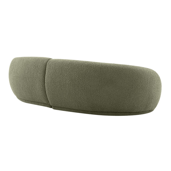 Malabar 4 Seater Sofa - Green Boucle