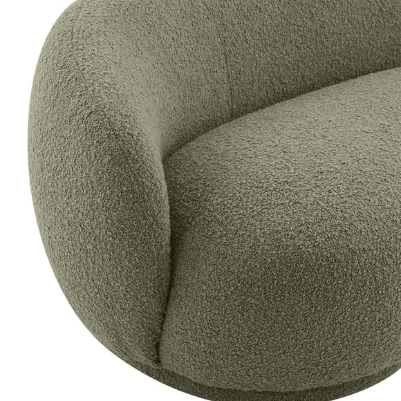 Malabar 4 Seater Sofa - Green Boucle