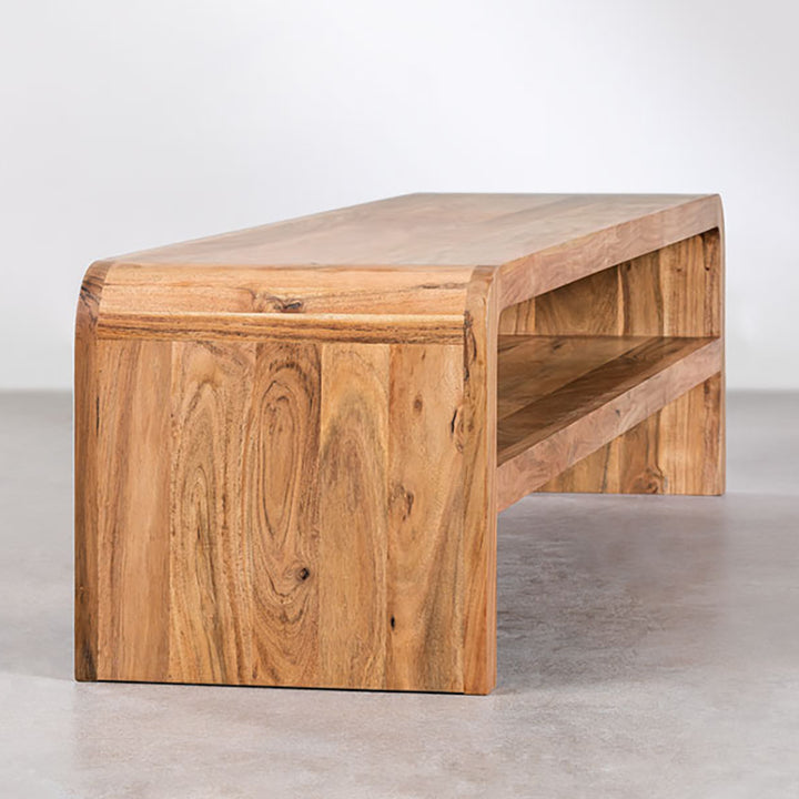 Mandolin Mango Wood Entertainment Unit