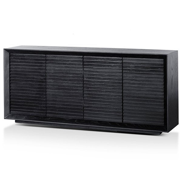 Maribel 1.8m Wooden Sideboard - Black Oak