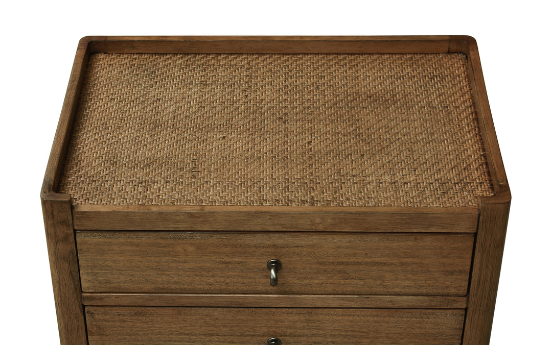 Marina 3 Drawer Bedside Table