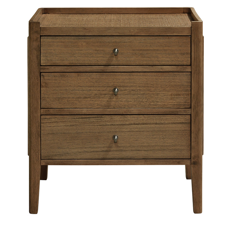 Marina 3 Drawer Bedside Table