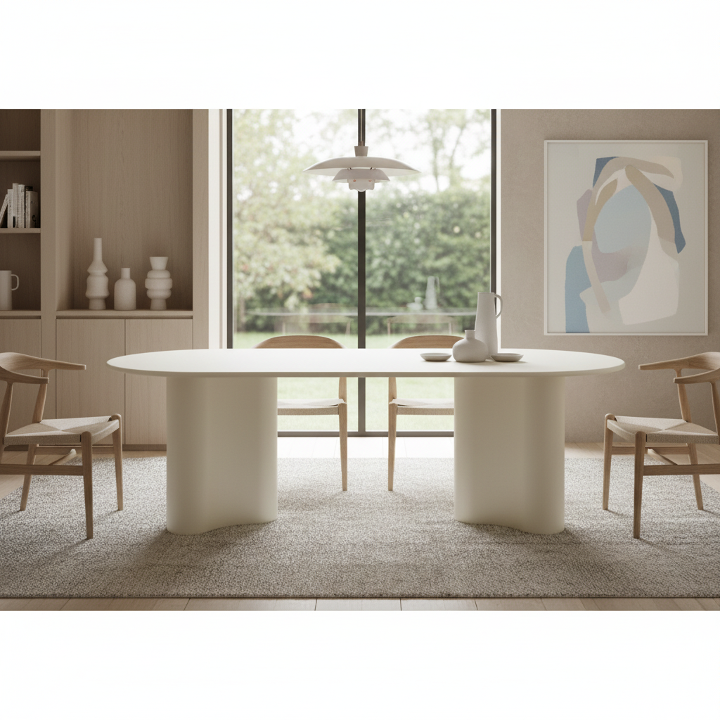 Marina Curved Dining Table