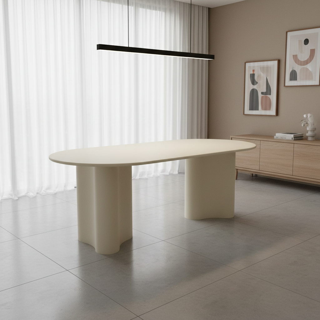 Marina Curved Dining Table