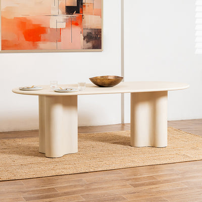 Marina Curved Dining Table