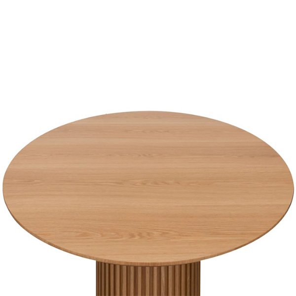 Marty 1.5m Wooden Round Dining Table - Natural
