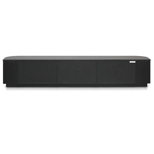 Marty 2.4m Entertainment TV Unit - Full Black Oak