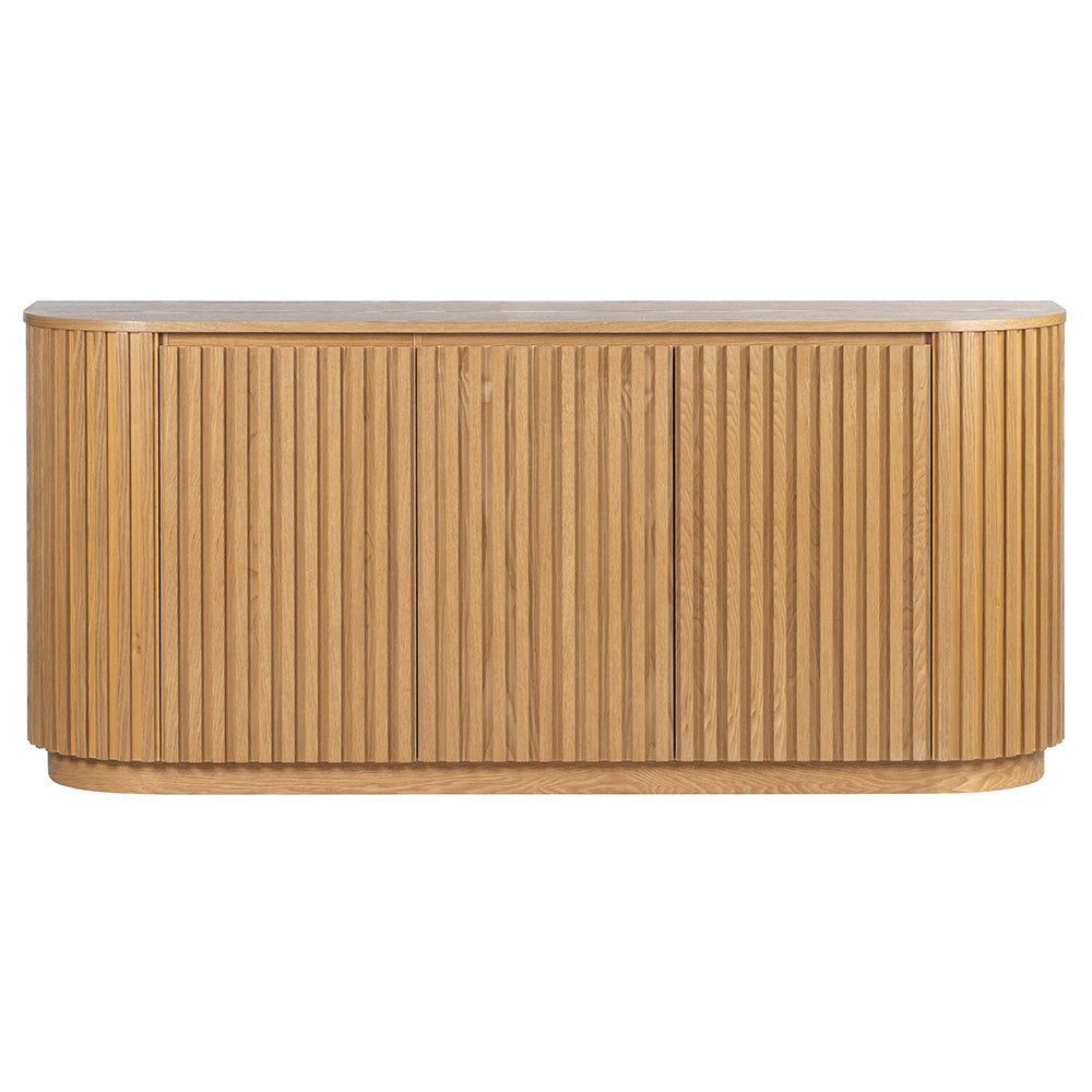 Marty 1.8m 3 Door Buffet - Natural Oak