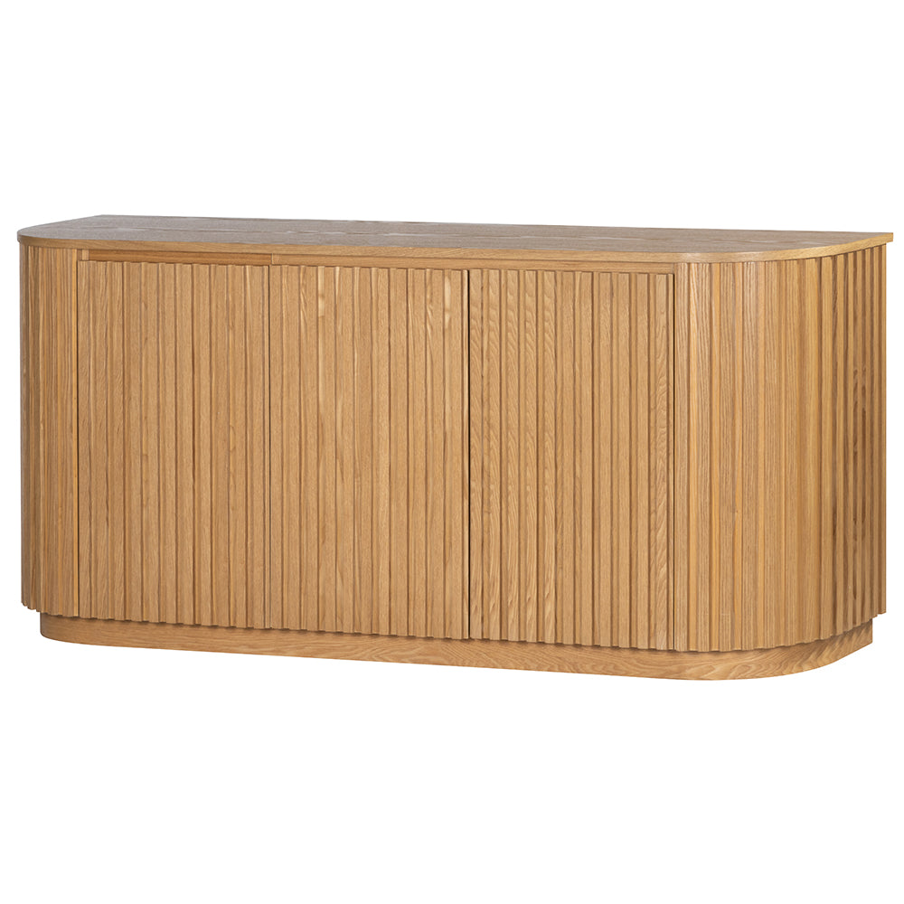 Marty 1.8m 3 Door Buffet - Natural Oak