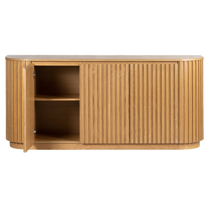Marty 1.8m 3 Door Buffet - Natural Oak