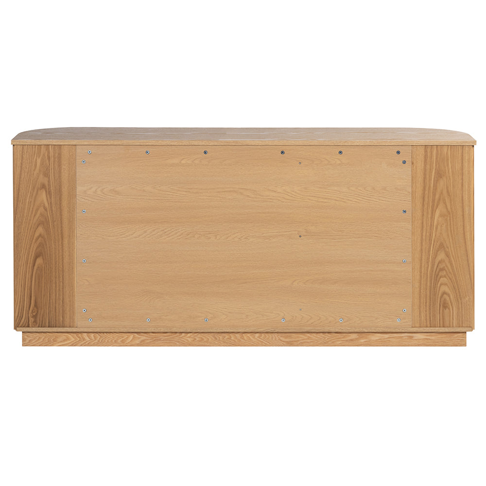 Marty 1.8m 3 Door Buffet - Natural Oak