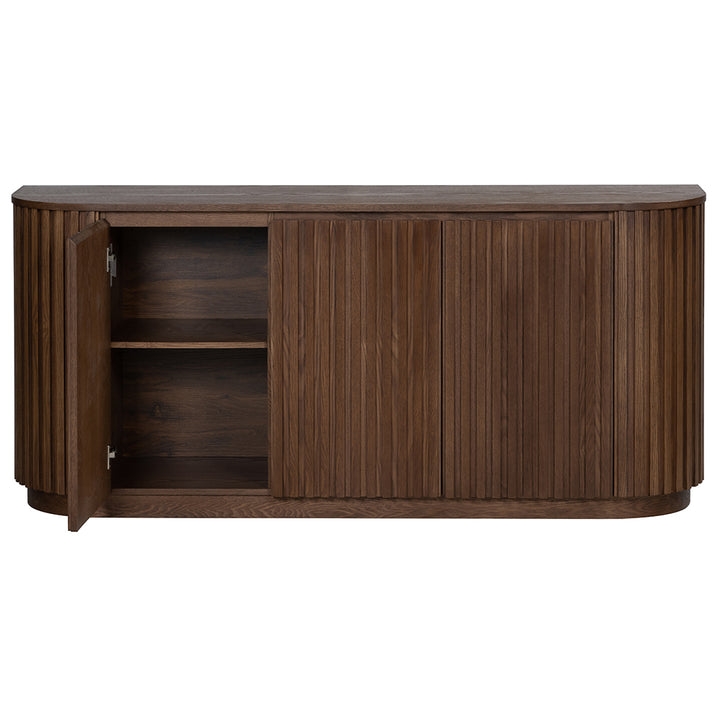 Marty 1.8m 3 Door Buffet - Walnut
