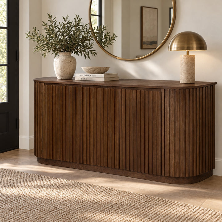Marty 1.8m 3 Door Buffet - Walnut