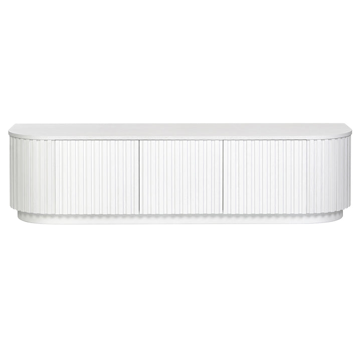 Marty 1.8m TV Entertainment Unit - Full White Oak